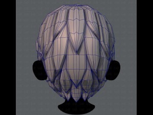 3d hair style for boy v13 3D-Modell