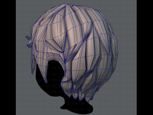3d hair style for boy v13 3D-Modell