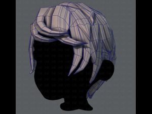 3d hair style for boy v13 3D-Modell
