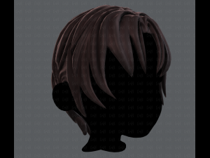 3d hair style for boy v14 3Dモデル