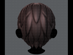 3d hair style for boy v14 3Dモデル