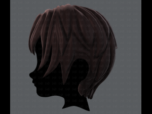 3d hair style for boy v14 3Dモデル