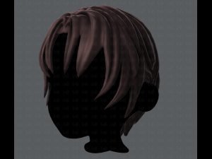3d hair style for boy v14 3Dモデル