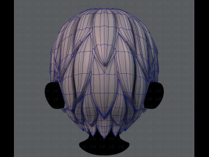 3d hair style for boy v14 3Dモデル