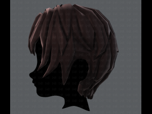 3d hair style for boy v14 3Dモデル