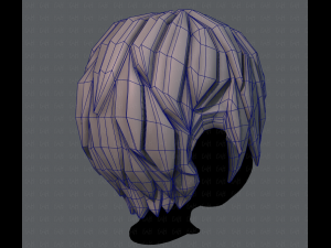 3d hair style for boy v14 3Dモデル