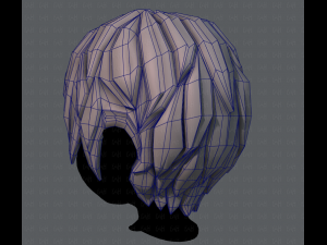 3d hair style for boy v14 3Dモデル