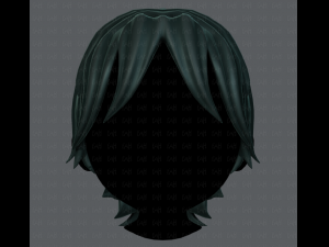 3d hair style for boy v15 3D Model