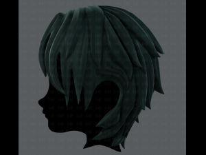 3d hair style for boy v15 3D Model