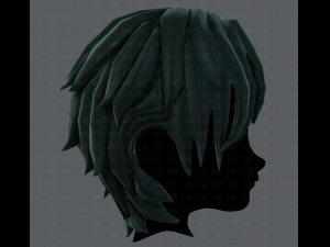 3d hair style for boy v15 3D Model