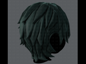 3d hair style for boy v15 3D Model