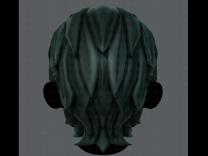 3d hair style for boy v15 3D Model