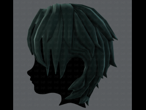 3d hair style for boy v15 3D Model