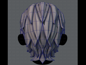 3d hair style for boy v15 3D Model