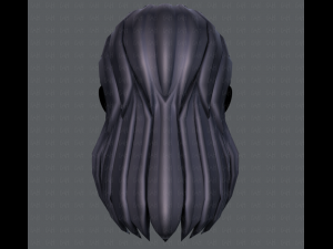 3d hair style for girl v16 Modelo 3D