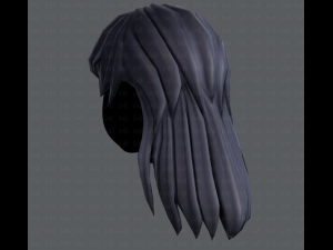 3d hair style for girl v16 Modelo 3D