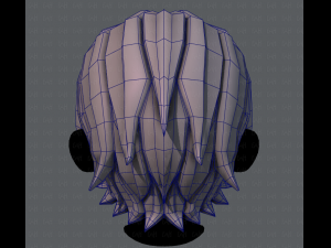3d hair style for boy v16 3D Model