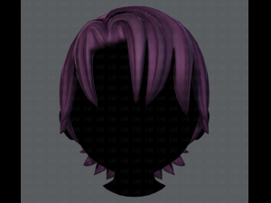 3d hair style for boy v16 3D Model