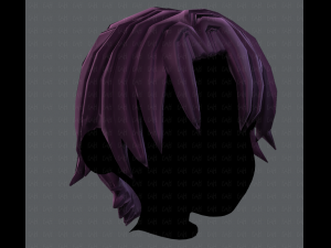 3d hair style for boy v16 3D Model