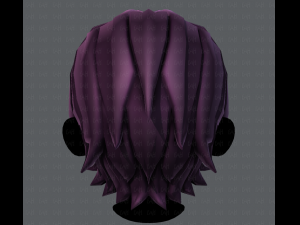 3d hair style for boy v16 3D Model