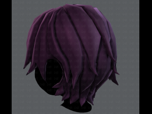 3d hair style for boy v16 3D Model