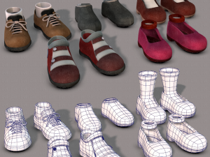 shoes carton 3D Model