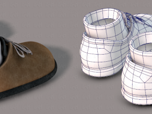 shoes carton 3D Model