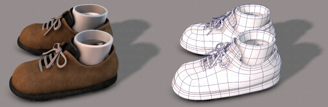 shoes carton 3D Model in Clothing 3DExport