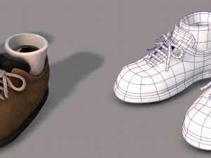 shoes carton 3D Model