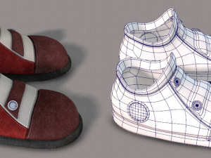 shoes carton 3D Model