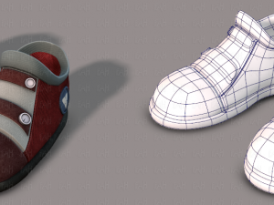 shoes carton 3D Model