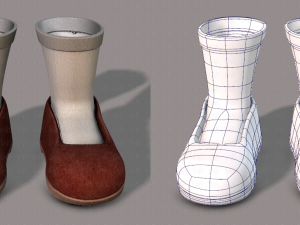 shoes carton 3D Model