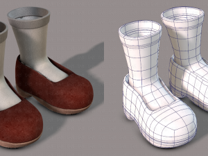 shoes carton 3D Model