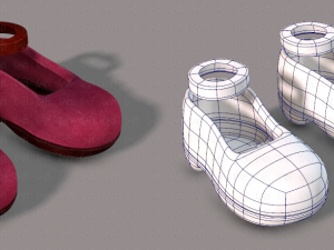 shoes carton 3D Model