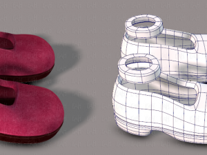 shoes carton 3D Model