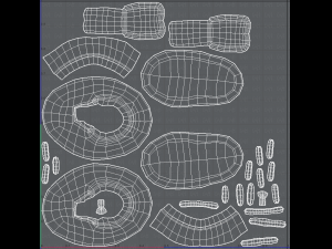 shoes carton 3D Model
