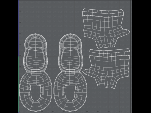 shoes carton 3D Model