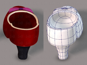 shoes cartoon v02 3D Model