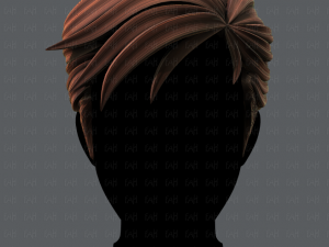 3d hair style for man v02 3D Модель