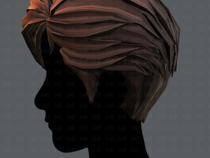 3d hair style for man v02 3D Модель
