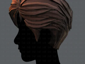 3d hair style for man v02 3D Model