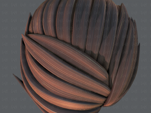 3d hair style for man v02 3D Модель
