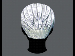3d hair style for man v03 3D Model