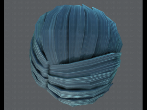 3d hair style for man v03 Modelo 3D