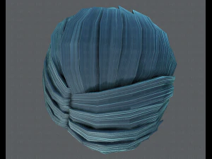 3d hair style for man v03 3D Model