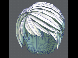 3d hair style for man v03 Modelo 3D