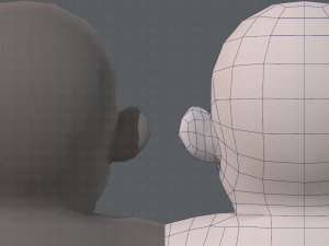 base mesh fat boy character Modelo 3D