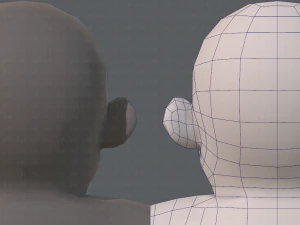 base mesh fat boy character 3D Model