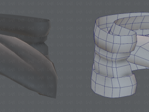 base mesh old man character 3D Model