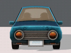 cartoon car 01 3D Model